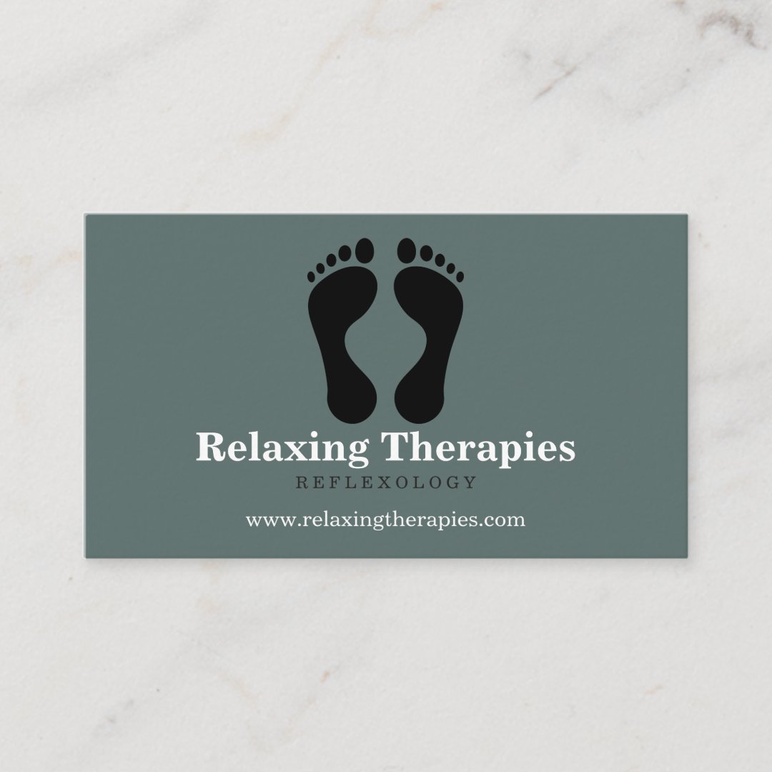 Reflexology Business Card Zazzle