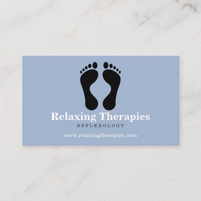 Reflexology Business Card (Front)
