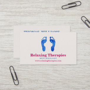Reflexology Business Card