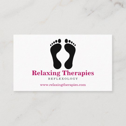 Reflexology Business Card
