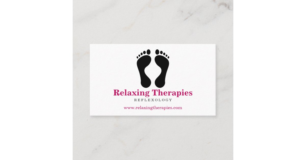 Reflexology Business Card