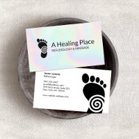 Reflexology Reflexologist Foot Massage Logo