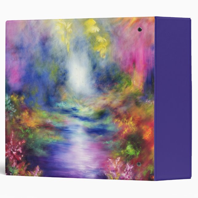 Refraction 1988 3 ring binder (Back/Spine)