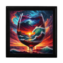 “Refraction of Rhapsody” Keepsake Jewelry Gift Box