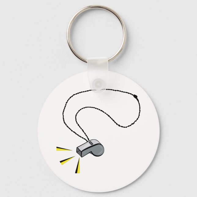 Refree Whistle Keychain (Front)