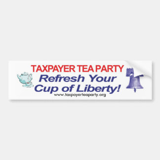 Refresh Your Cup of Liberty! bumper sticker