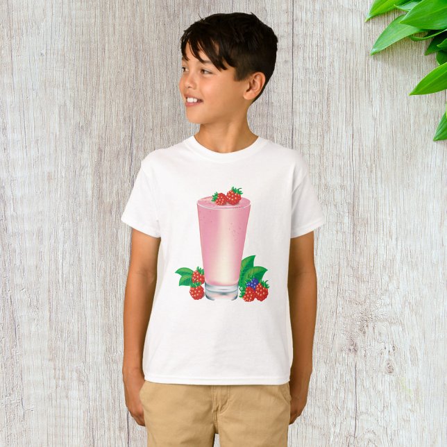 Refreshing Berry Smoothie Pink Drink  T-Shirt (Creator Uploaded)