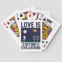 Refreshing cute love themed design with alien
