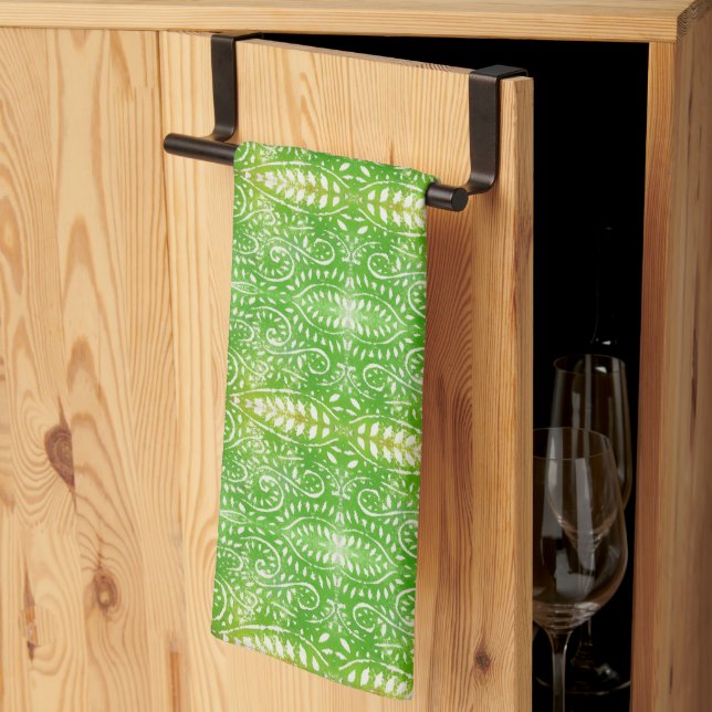 Refreshing Ferny Fronds Kitchen Towel (Thirds Fold)