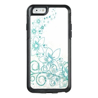 Refreshing Floral Blue Summer Island Design