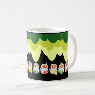 Refreshing Healthy Tea with Lemon & Flowers Coffee Mug