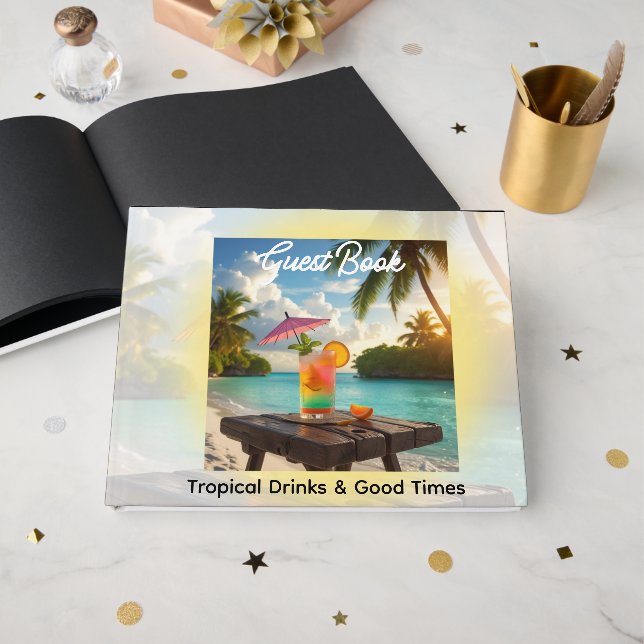 Refreshing Memories for Parties & Celebrations Guest Book (Front Open)