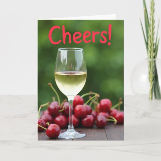 Refreshing Mothers Day Berries Card (Front)