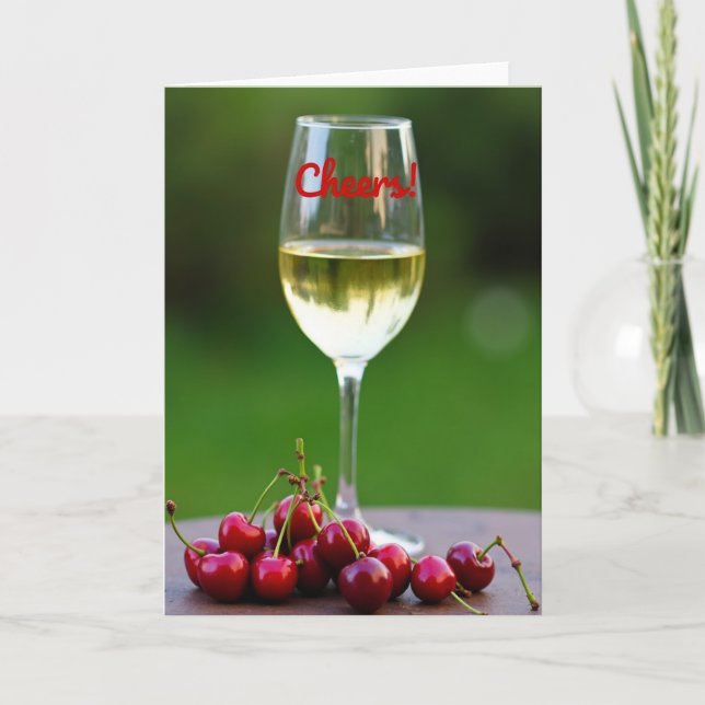 Refreshing Mothers Day Cheers Card (Front)