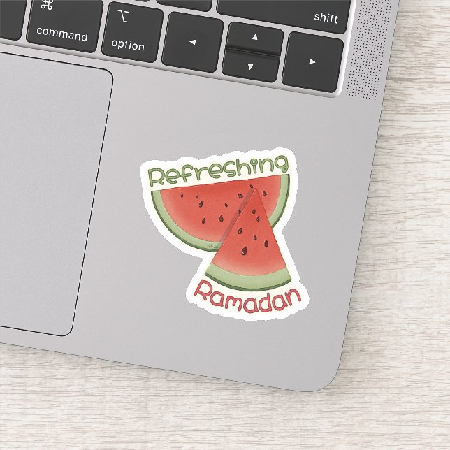 Refreshing Ramadan Watermelon Sticker (Detail)