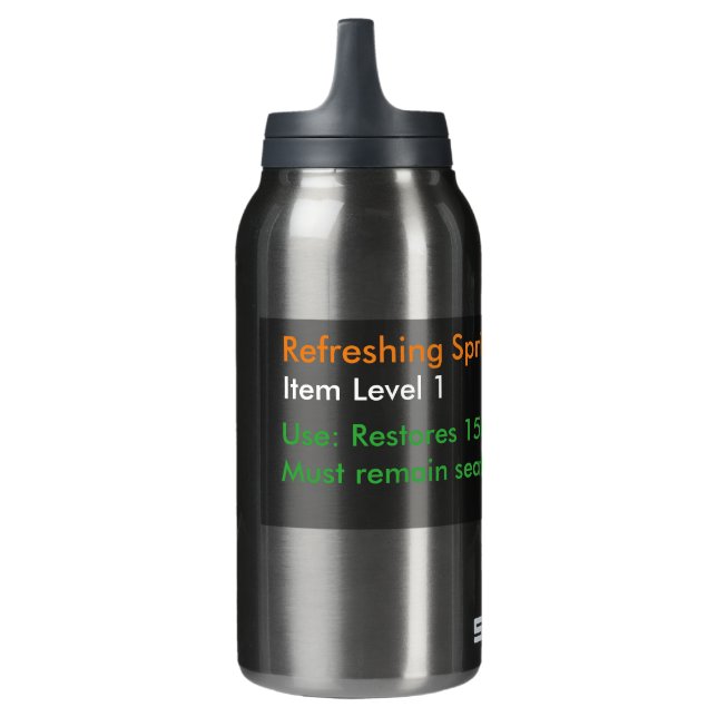 Refreshing Spring Water Insulated Water Bottle (Left)