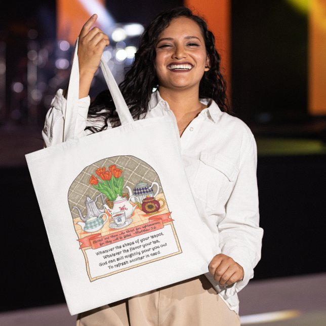 Refreshing Teapot Tote Bag (Creator Uploaded)