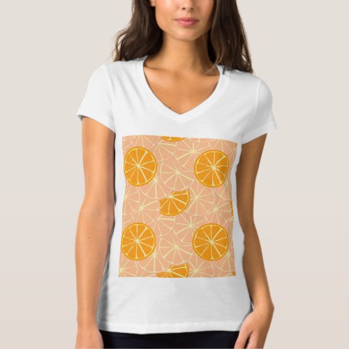 Refreshing Tropical Orange Fruit T_Shirt
