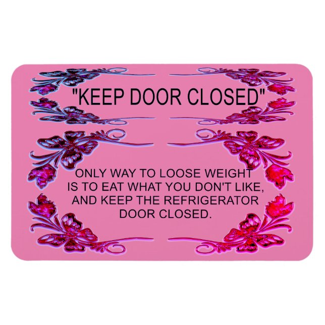 REFRIGERATOR DOOR MAGNET (Horizontal)