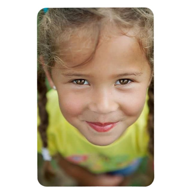 Refrigerator Magnet 4 x 6 inches Personalize Photo (Vertical)