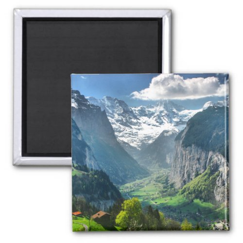 Refrigerator Magnet Awesome Switzerland Alps