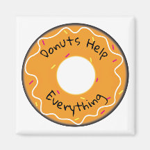 Refrigerator Magnet Donuts Help Everything