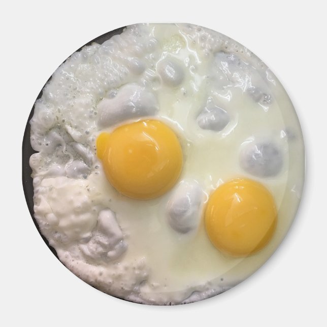 Refrigerator Magnet: Fried Egg Magnet (Front)