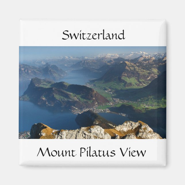 Refrigerator Magnet of Lucerne Switzerland (Front)