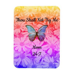 Refrigerator Magnet Thou Shall Not Try Me