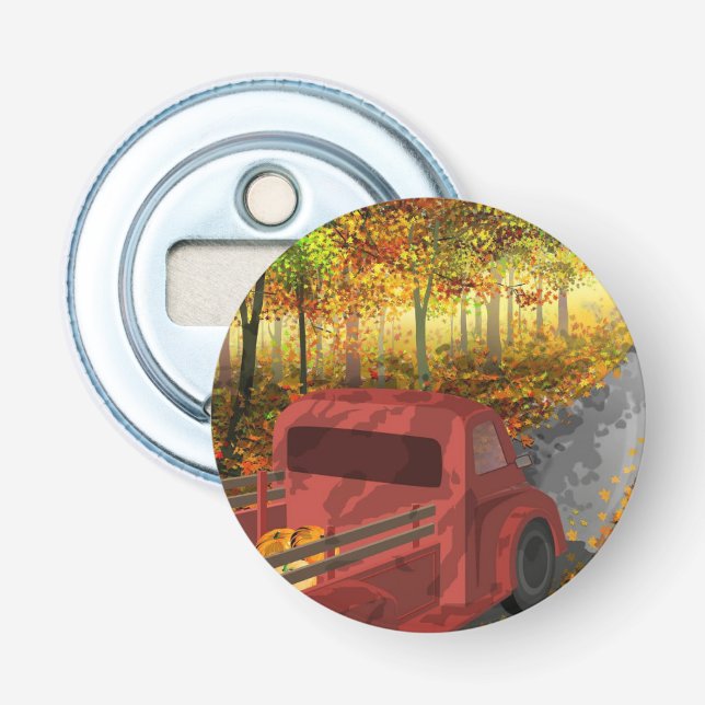 Refrigerator Magnet Your Custom Photo Template Bottle Opener (Front)