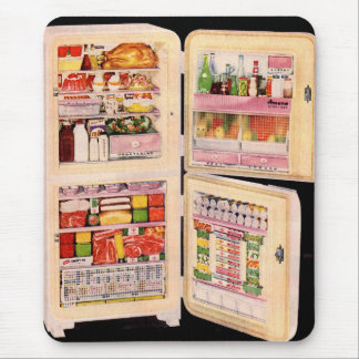 refrigerator of plenty mouse pad