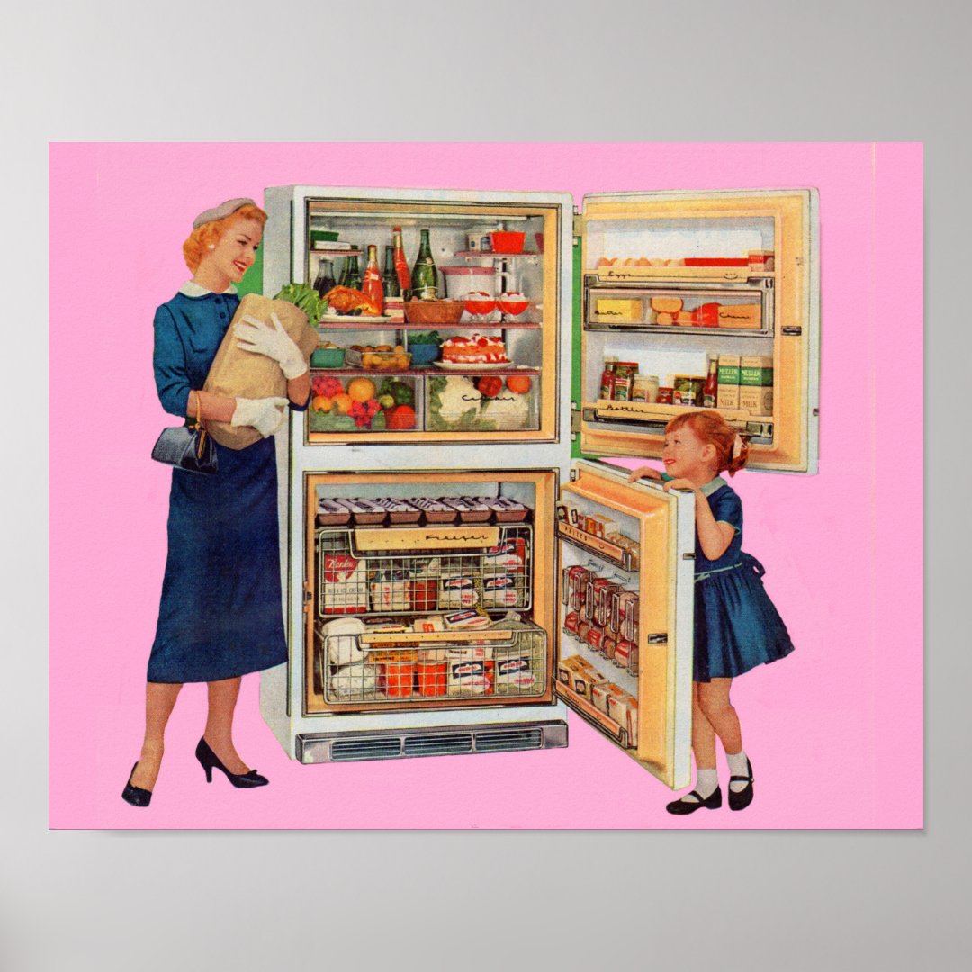 refrigerator of plenty poster | Zazzle