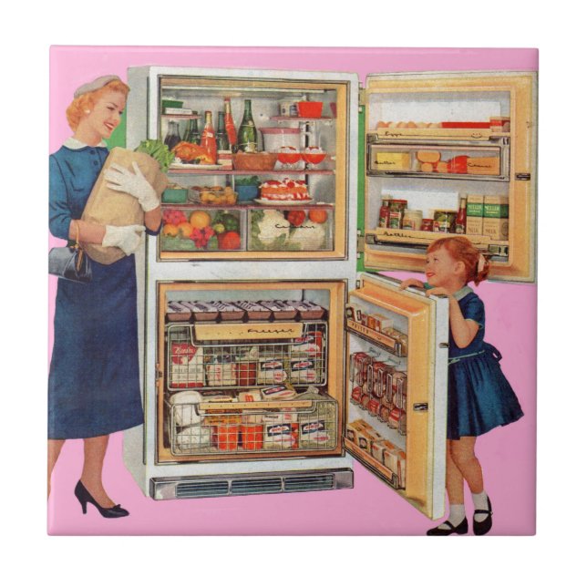 refrigerator of plenty tile (Front)