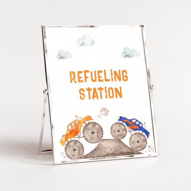 Refueling Station Monster Bash Poster (Creator Uploaded)