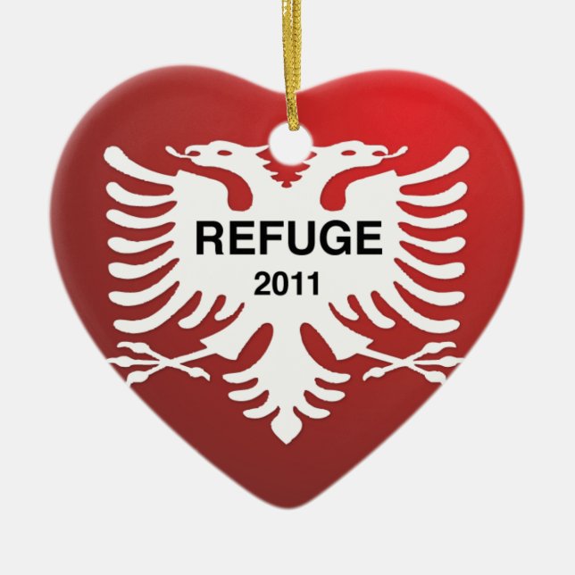 Refuge 2011 ceramic ornament (Front)