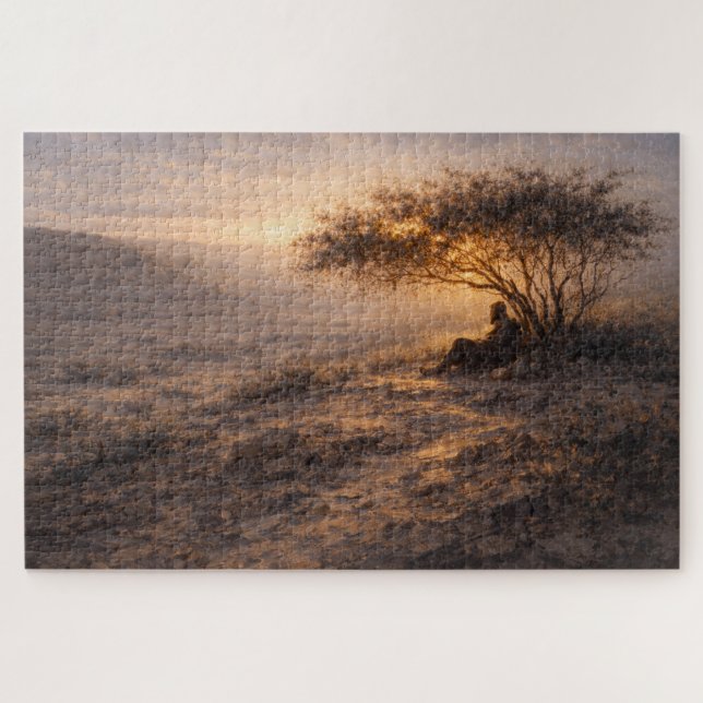 Refuge and Strength | Landscape Art | Puzzle (Horizontal)