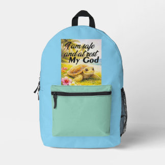 Refuge in Grace Printed Backpack