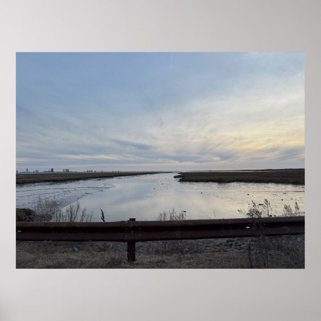 Refuge Waterscape Photo Poster (Front)