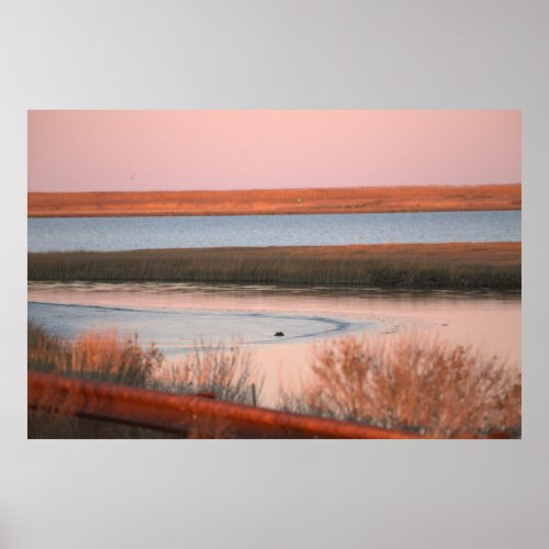 Refuge Waterscape Photo Poster