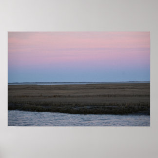 Refuge Waterscape Sunset Poster