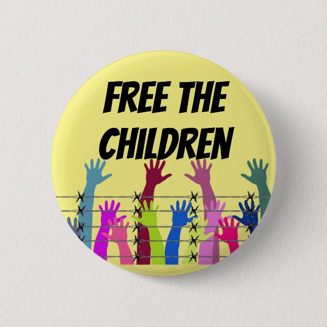 Refugee Children Button (Front)