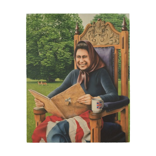 Refugee from England 1975 Wood Wall Decor (Front)