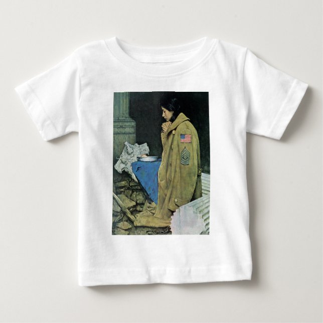 Refugee Thanksgiving Baby T-Shirt (Front)