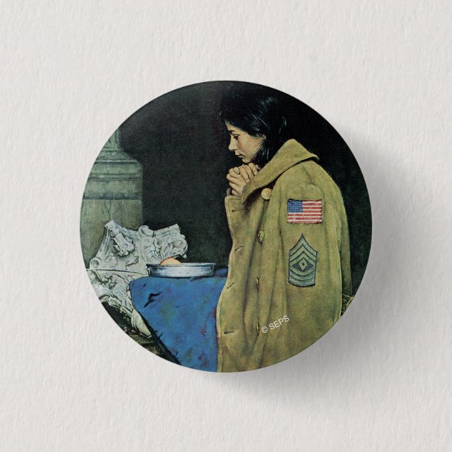 Refugee Thanksgiving Button (Front)