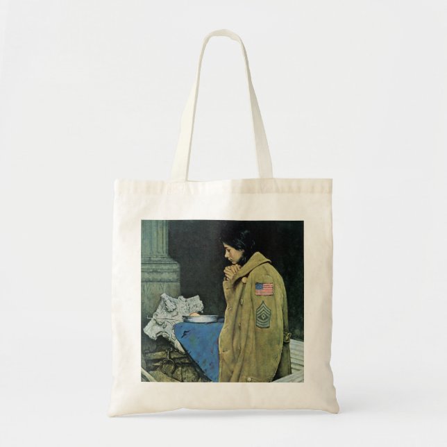 Refugee Thanksgiving Tote Bag (Front)