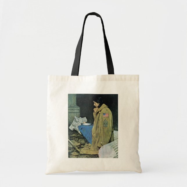 Refugee Thanksgiving Tote Bag (Front)