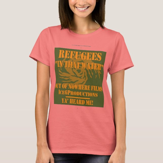 refugees tshirt design (Front)