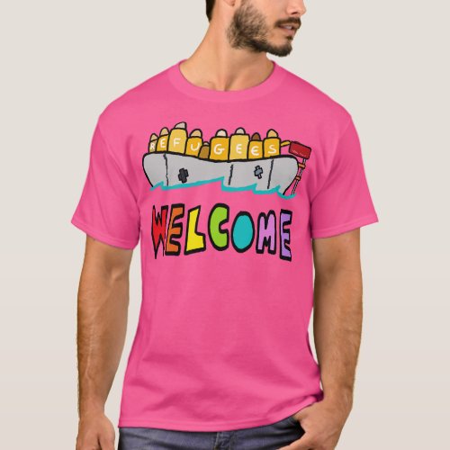 Refugees Welcome T_Shirt