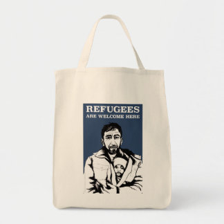 Refugees Welcome Tote Bag