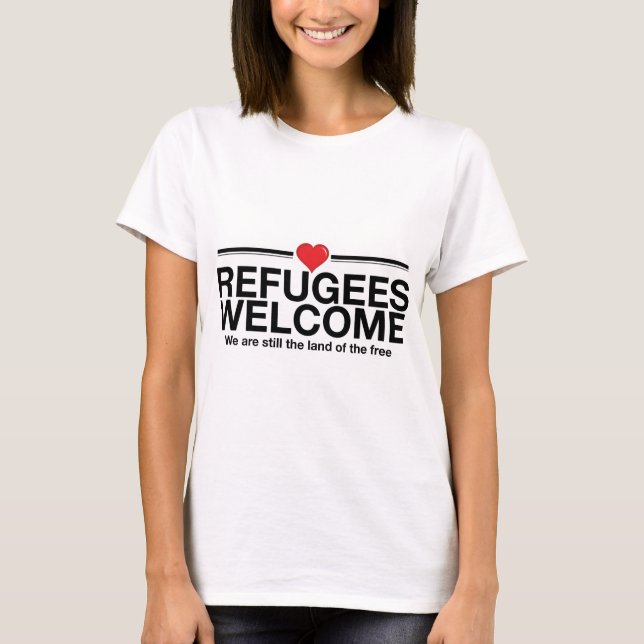 RefugeesWelcome.jpg T-Shirt (Front)